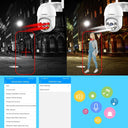  Smart Outdoor Camera: AI Humanoid Detection & Night Vision  ourlum.com   