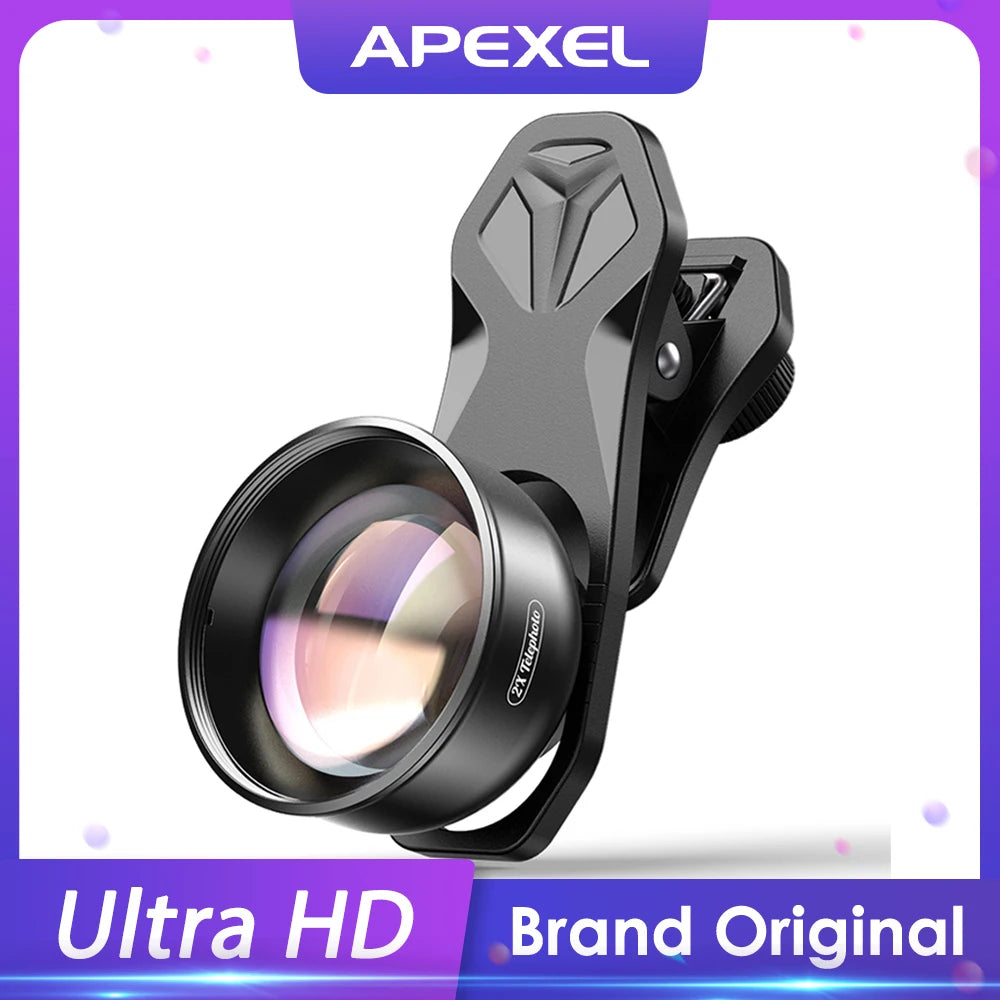 APEXEL 2x Telephoto Portrait Lens for Enhanced Mobile Photography Experience  ourlum.com Default Title  