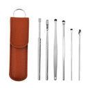 Stainless Steel Ear Cleaning Kit for Gentle Spiral Care