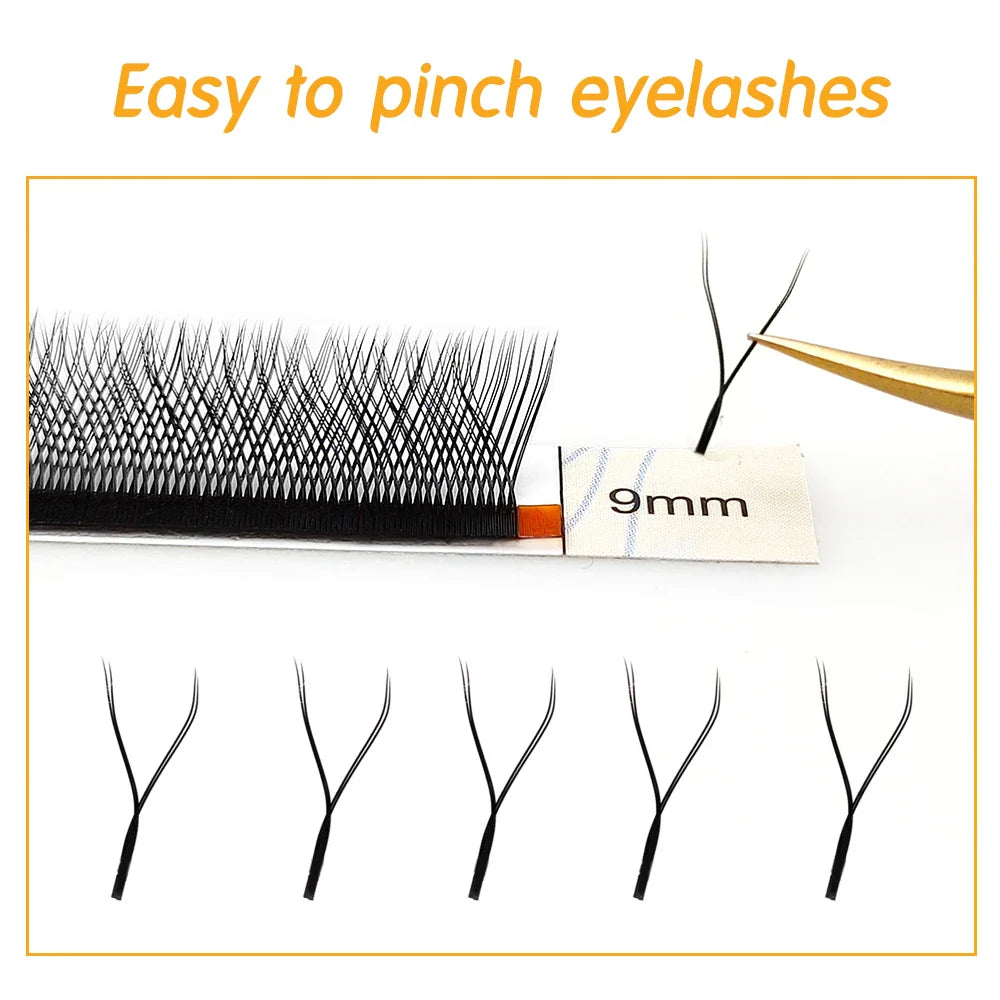 Y Shape Faux Mink Eyelashes Extension Kit - Premium Quality for Stunning Volume