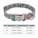 Personalized Nylon Dog Collar with Free Engraving: Stylish & Safe Pet Accessory  ourlum.com 217HGREEN6 S 