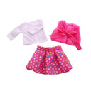 Reborn Doll Fashion Set: Trendy Clothes for 16-18 Inch