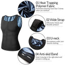 Men Body Shaper Waist Trainer Sweat Vest Compression Shirt