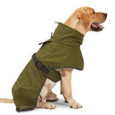 Large Dog Winter Vest Jacket: Waterproof Coat for Greyhound Doberman  ourlum.com Dark Green XS 