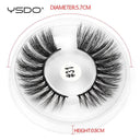 YSDO Wholesale False Lashes 4/10/20/30/50/100 Pairs 3D Mink Lashes Natural Soft Fluffy Eyelashes Volume Makeup Faux Cils In Bulk