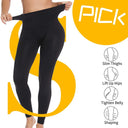 High Waist Anti-Cellulite Compression Leggings for Women