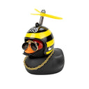 Duck Helmet Bike Car Ornament Fun Yellow Duck Accessory