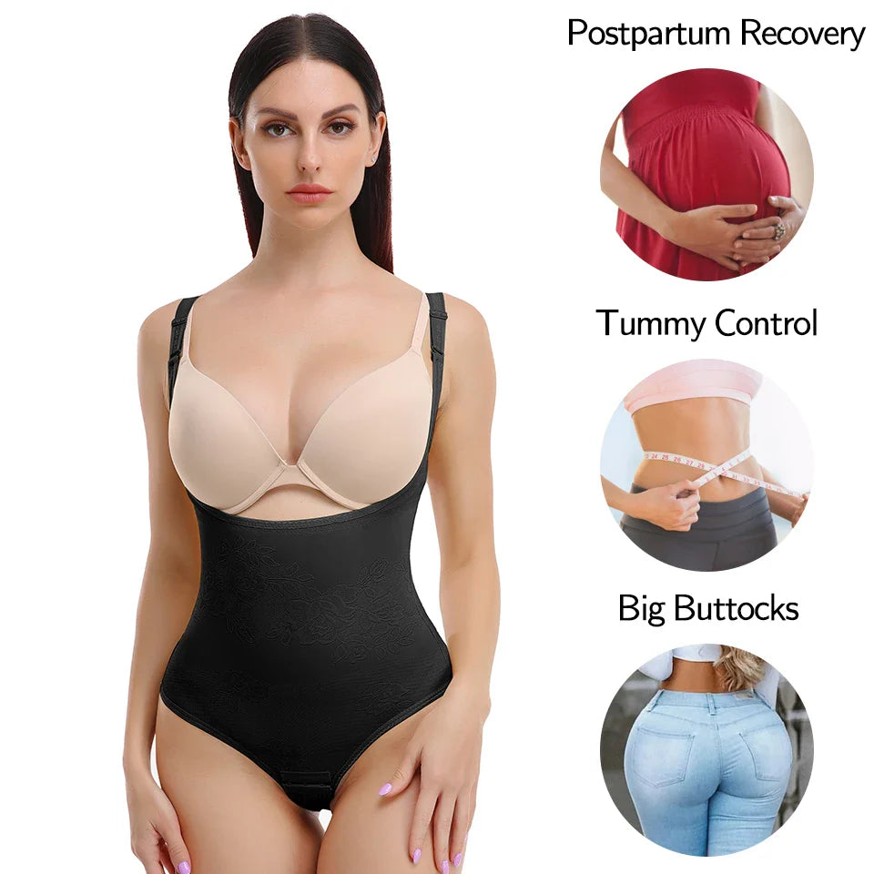 Seamless Tummy Control Bodysuit for Women - Ultimate Shapewear & Waist Trainer