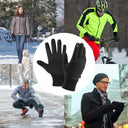 Winter Waterproof Men's Gloves Touchscreen Windproof Non-slip