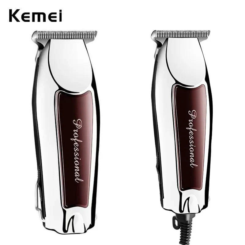 Kemei Professional Barbershop Hair Cutting Machine Men Trimmer Rechargeable Cord Hair Clipper Electric Shaver Fits Wahl Blade