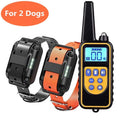 800m Waterproof Anti Bark Dog Training Collar with Remote Control  ourlum.com For 2 dogs orange US Plug United State