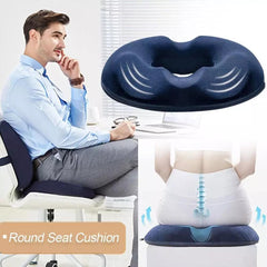 Memory Foam Hemorrhoid Relief Seat Cushion: Ultimate Comfort for Tailbone Pain - Find Relief Now!