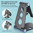 Premium Adjustable Metal Tablet Stand for iPad and Smartphones