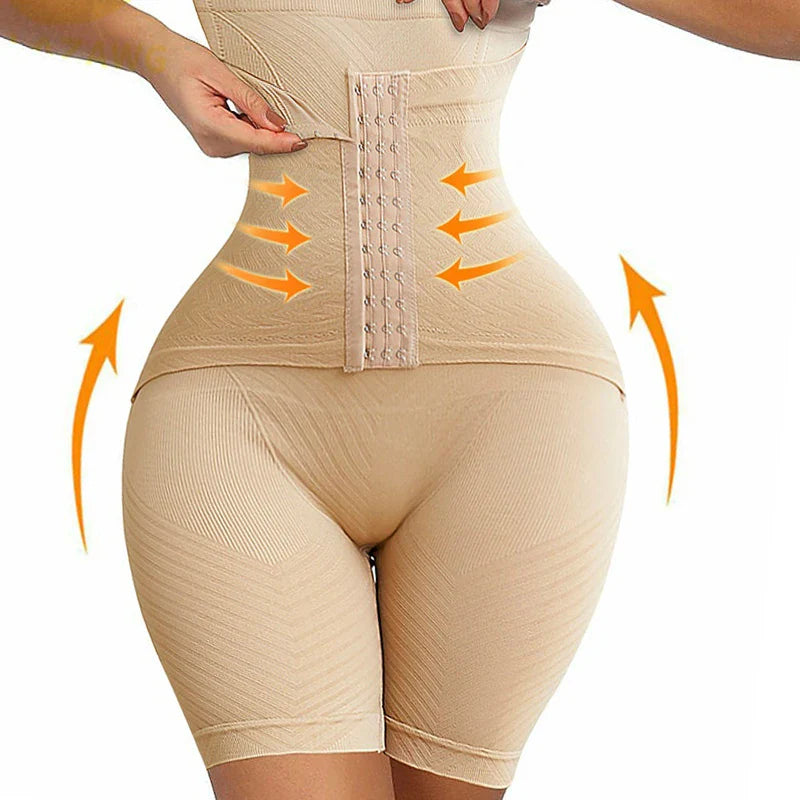 High Waist Seamless Tummy Control Shaper Pants for Women - Comfort & Support