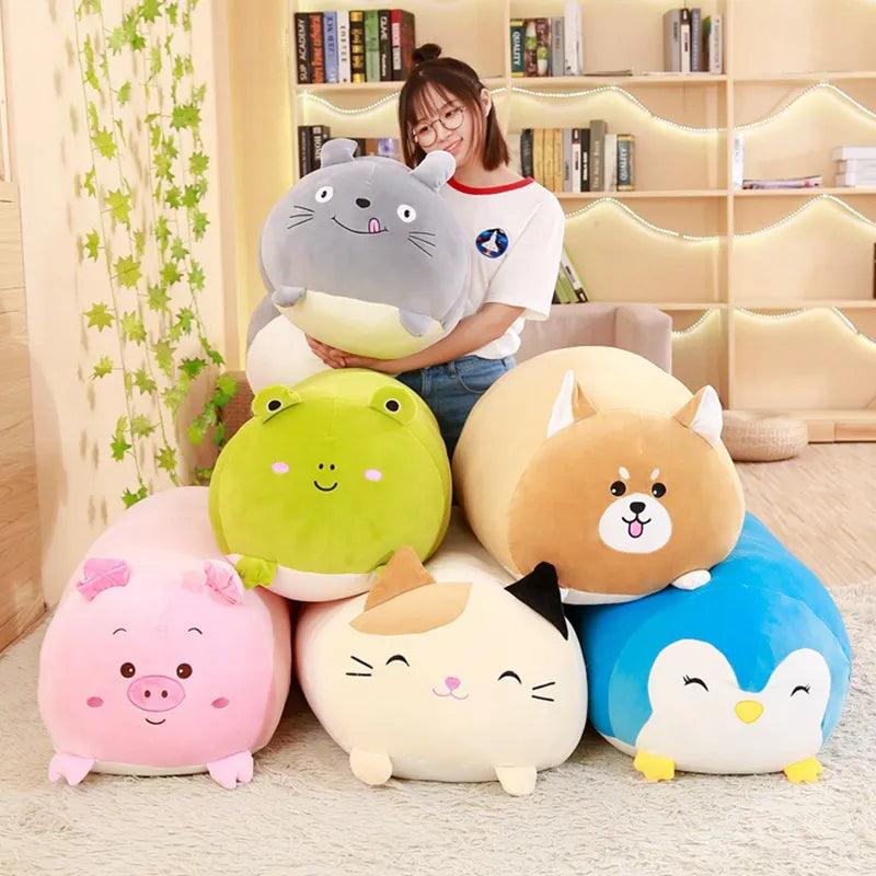 Soft Animal Cartoon Pillow Cushion Collection - Cute Plush Toy Kids Gift  ourlum.com   