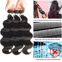 30 Inch Brazilian Body Wave Lace Hair Bundle Set Remy