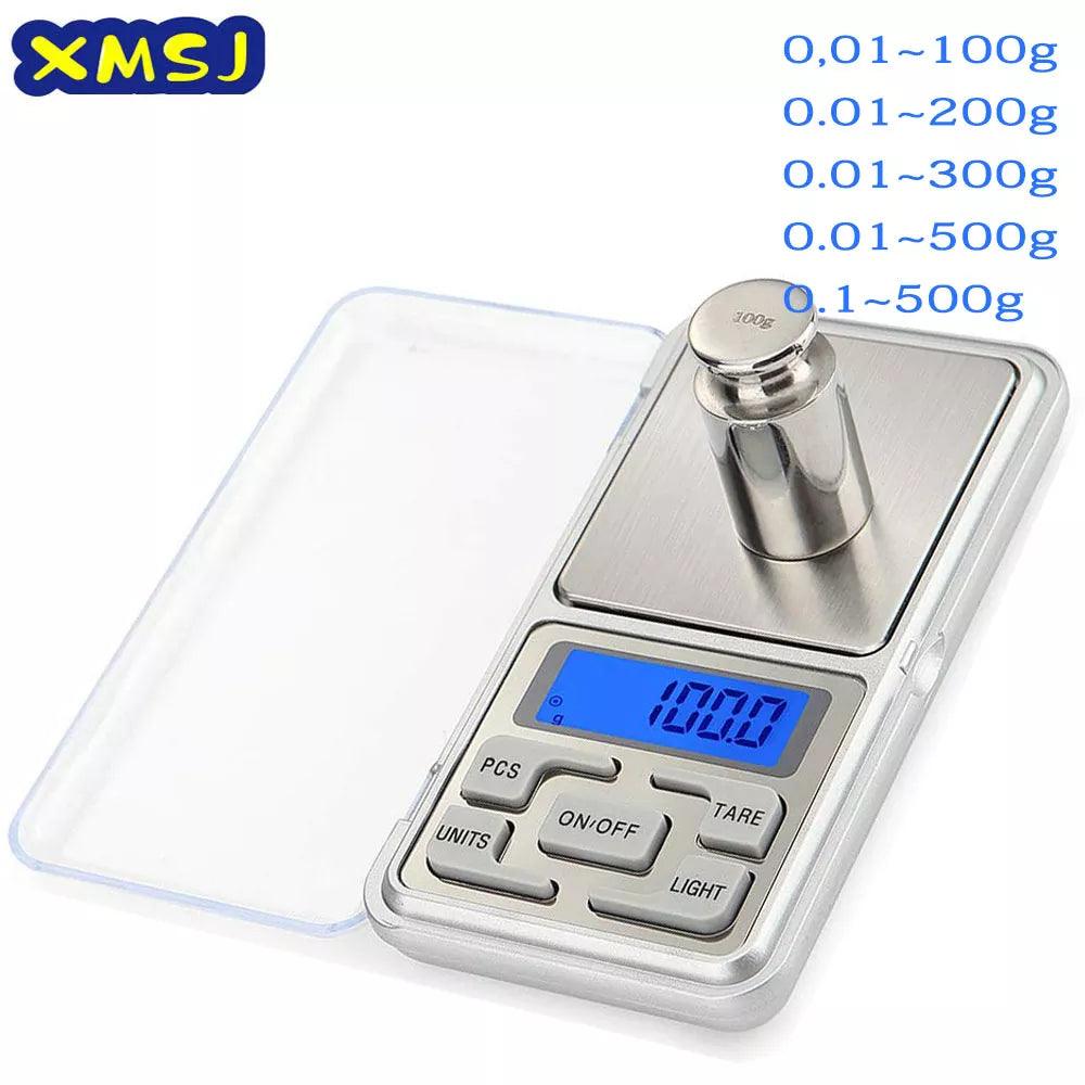 Mini Digital Pocket Scale: High Accuracy Backlight Electric Scale for Jewelry and Kitchen  ourlum.com 0.01g-100g  