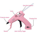 Wireless Cordless Hot Melt Glue Gun for Crafts and DIY