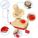 Yarn Winder Machine: Handheld Ball Maker for DIY Sewing Kit  ourlum.com   