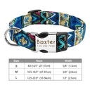 Personalized Nylon Dog Collar with Free Engraving: Stylish & Safe Pet Accessory  ourlum.com 013blue S 