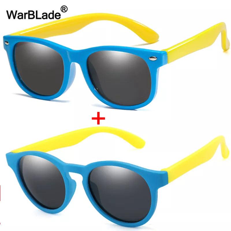YouthFlex Polarized Sunglasses for Kids-Flexible Silicone Frame-UV400 Protection-Fashionable Shades-Eyewear for Boys and Girls  ourlum.com   