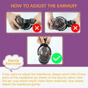 ZOHAN Cartoon Kid Safety Ear Muffs: Noise Reduction Solution for Toddlers  ourlum.com   