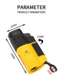 Galiner Mini Pocket Cigar Lighter Windproof Jet Torch