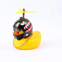 Duck Helmet Bike Car Ornament Fun Yellow Duck Accessory