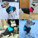 Winter Waterproof Dog Vest Jacket Cozy Zip Coat for Dogs