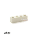 50PCS DIY Thick Building Blocks Bricks for Creative Educational Play  ourlum.com White 50pcs  