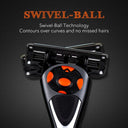 Black Spider Precision Shave Razor with Swivel-Ball Tech