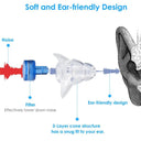 Silicone Noise Cancelling Earplugs for Peaceful Sleep