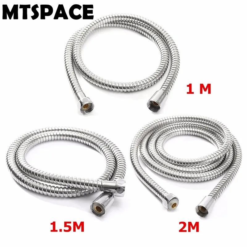 MTSPACE Flexible Stainless Steel Shower Hose - High Quality Bathroom Tool  ourlum.com   