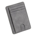 RFID Blocking Leather Wallet Stylish Card Holder Purse Gift