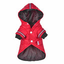 Chihuahua Winter Jacket: Red Waterproof Coat for Small Medium Dogs  ourlum.com   