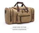 MARKROYAL Canvas Travel Bags Large Capacity Duffel Bag