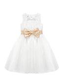 2020 Brand New Flower Girl Dresses White Ivory Kids Dress