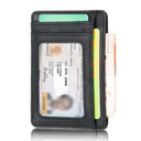 RFID Blocking Leather Wallet Stylish Card Holder Purse Gift