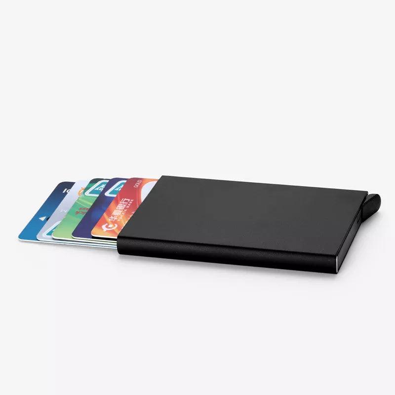 RFID Aluminum Card Holder Wallet: Secure, Stylish & Durable Protection  ourlum.com   