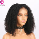 Mongolian Afro Kinky Curly HD Lace Front Wig Authentic Remy Hair