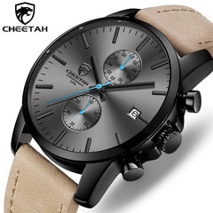 Chronograph Watch: Men's Luxury Sleek Timepiece for Modern Gentlemen