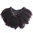 Afro Kinks Remy Human Hair Clip-Ins for Natural Beauty