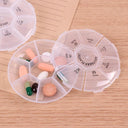 Portable 7-Day Pill Organizer with Travel Storage Case and Multiple Styles  ourlum.com   