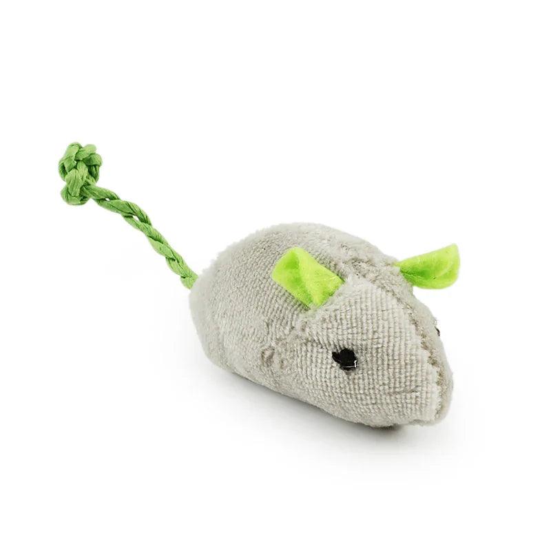 Catnip Plush Mouse Cat Toy Set for Fun Feline Playtime  ourlum.com   