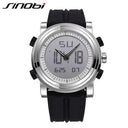 SINOBI Men's Dive Watch Stylish Waterproof Chronograph Timepiece