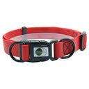 Pet Waterproof Collar: Adjustable Size, Easy to Clean, Customizable ID Tags - Available in Various Colors  ourlum.com red S 