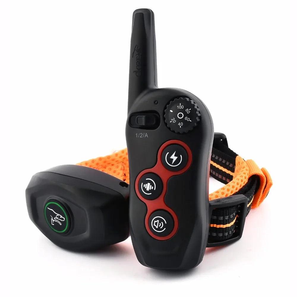 Remote Control Dog Training & Anti Bark Collar for Effective Obedience Training  ourlum.com   