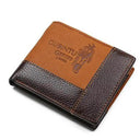 Genuine Leather Men's Wallet with Coin Pocket Stylish Purse