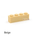 50PCS DIY Thick Building Blocks Bricks for Creative Educational Play  ourlum.com Beige 50pcs  