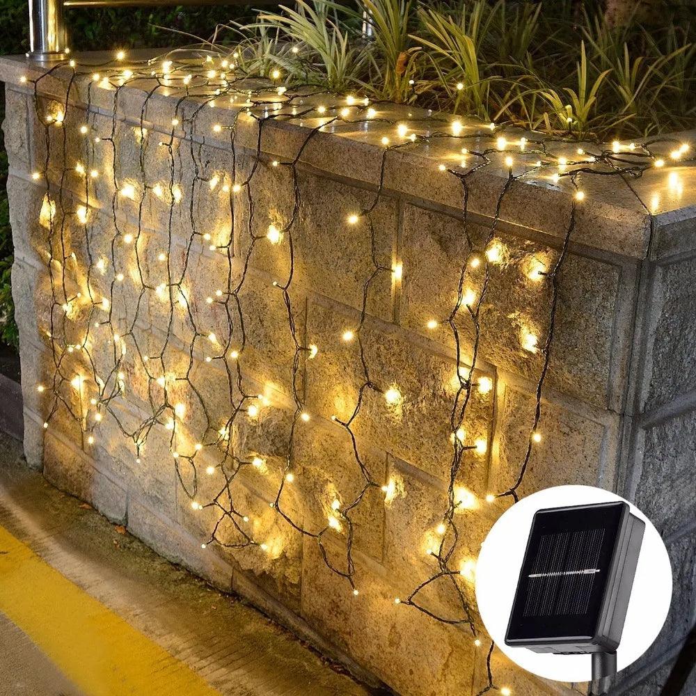 Solar Fairy Garden String Lights: Waterproof Outdoor Christmas Decoration  ourlum.com   